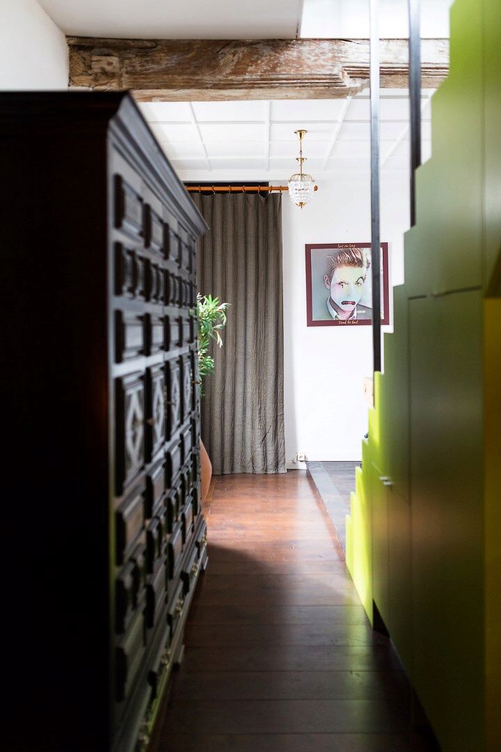 Leuk duplex éénslaapkamer appartement.