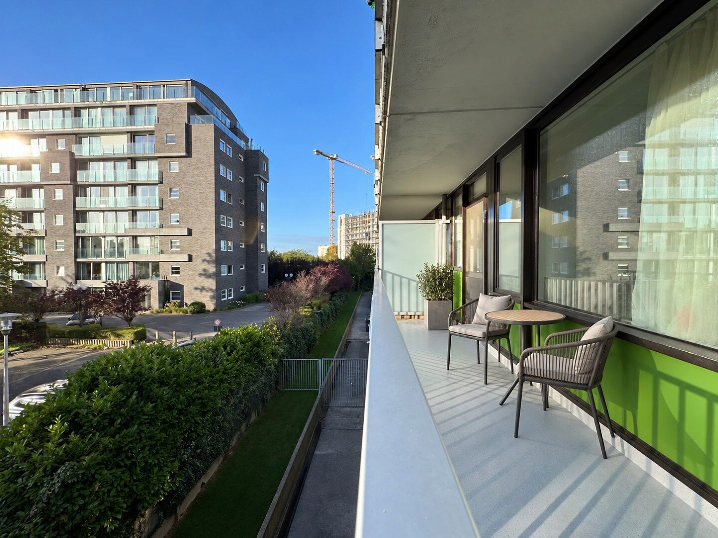 Ruim en lichtrijk tweeslaapkamer appartement op topligging
