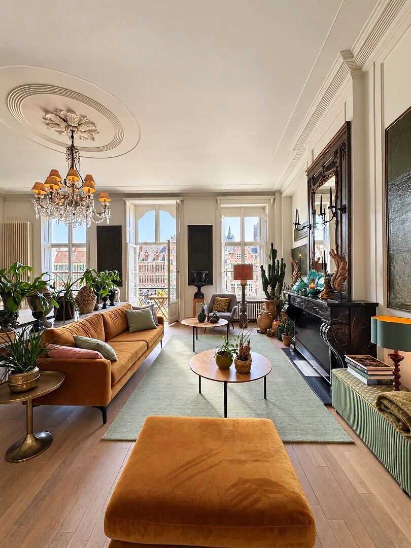Karaktervol 2-slaapkamer appartement met uniek zicht op het water aan de Korenlei