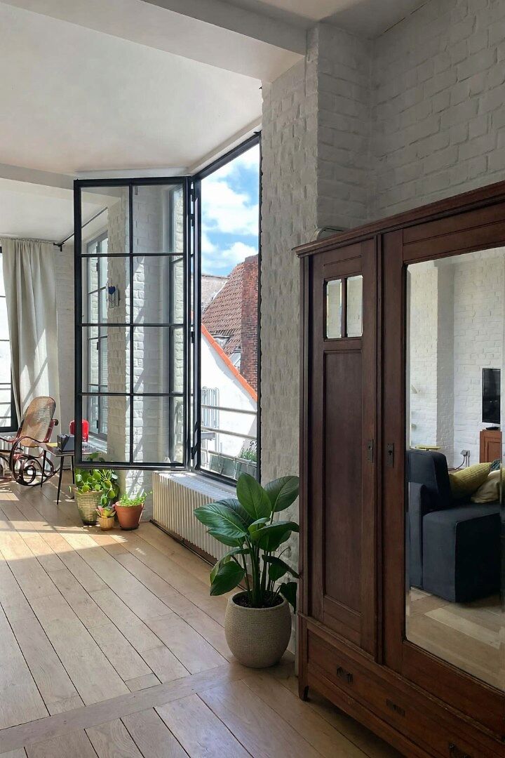 Charmant en ruim 1-slaapkamerappartement in het hart van Gent