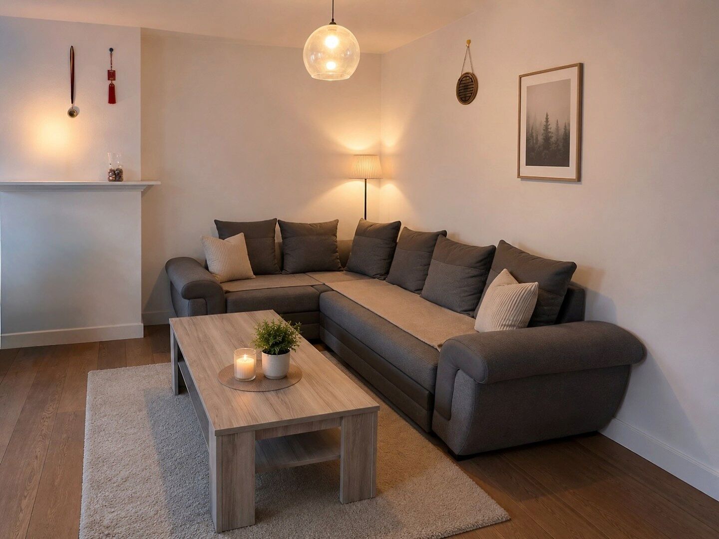 Lichtrijk en instapklaar 1-slaapkamerappartement met warme parketvloer
